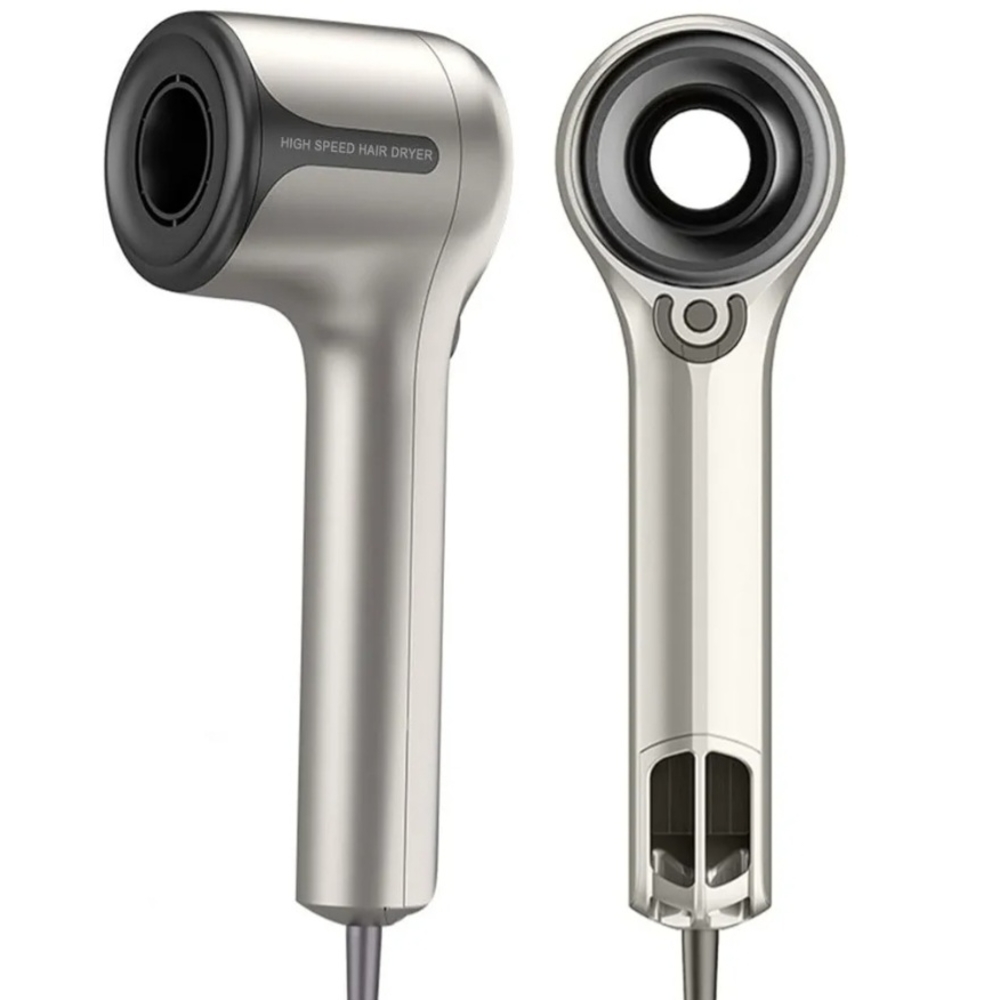 Silver High-Speed Hair Dryer